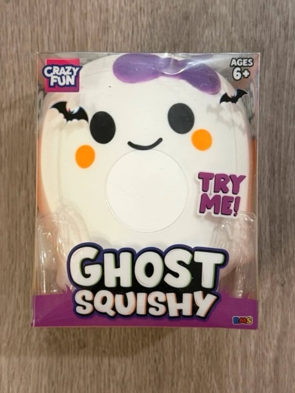 RMS Crazy Fun Girl Ghost Squishy